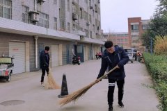白泉項目開展“志愿服務進社區，打掃衛生暖人心”活動